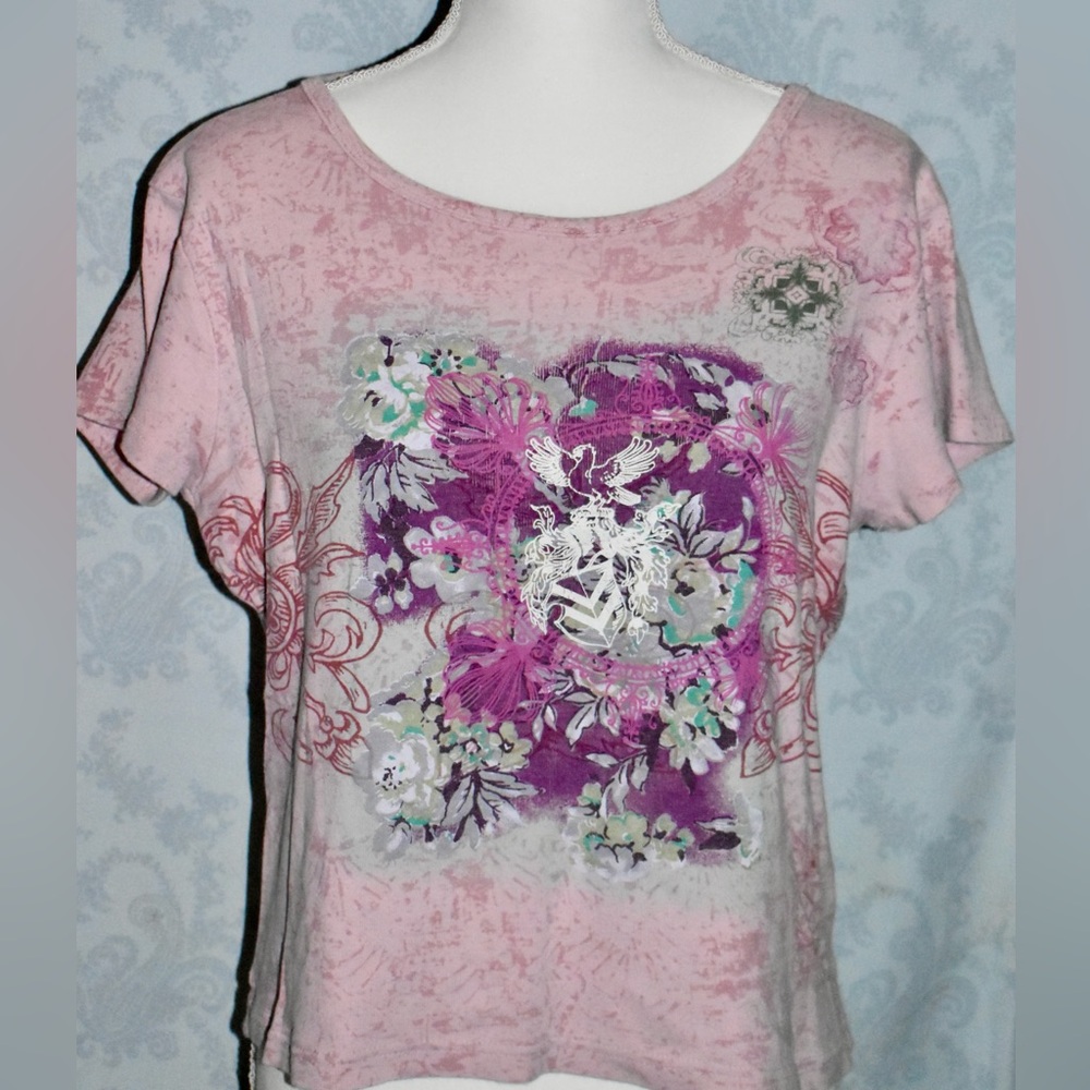 Floral Short Sleeve Top
